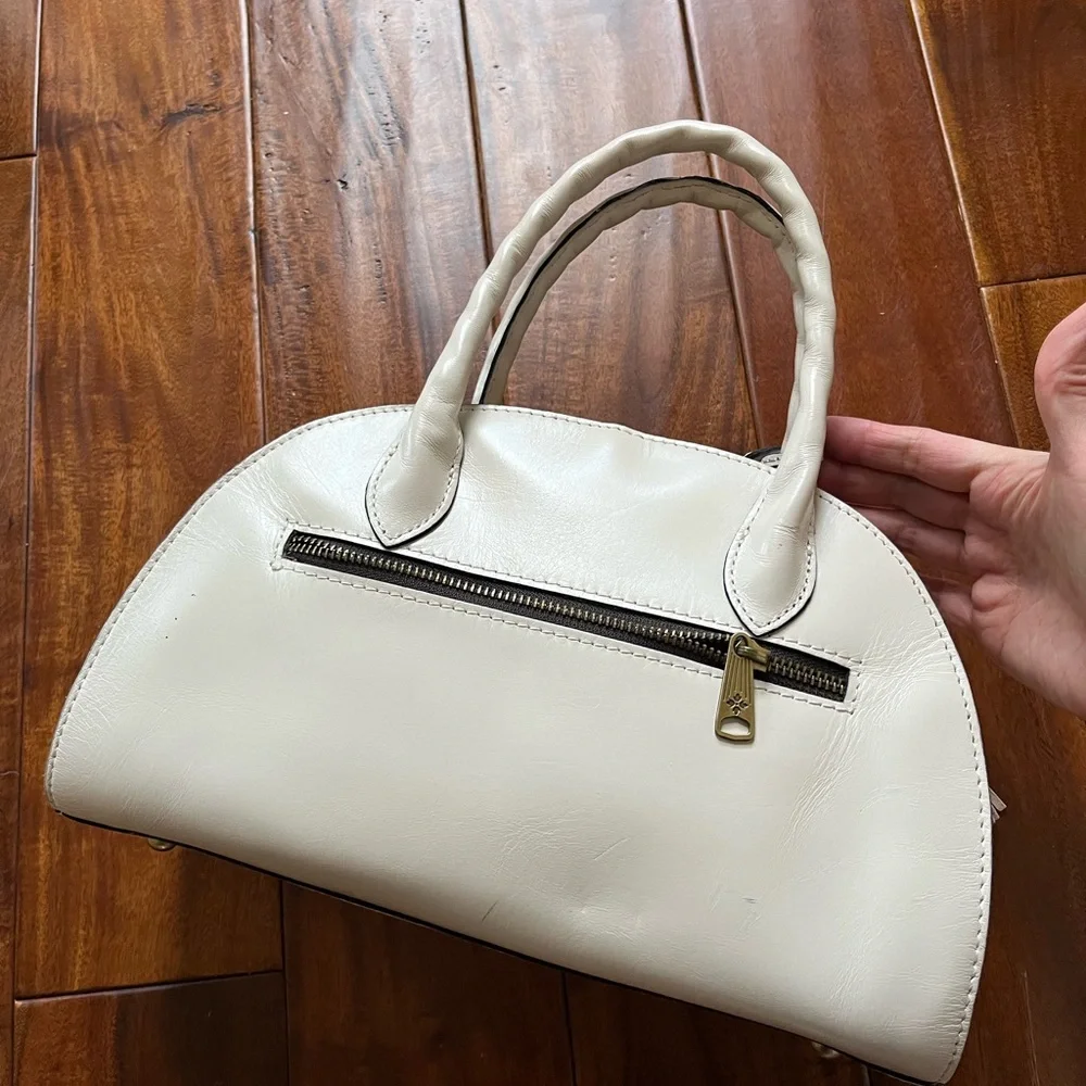 Patricia Nash Angelini Roses Leather Handbag - Picture 2 of 10
